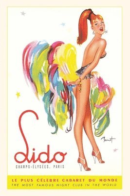Vintage Journal Lido Poster, Showgirl 1
