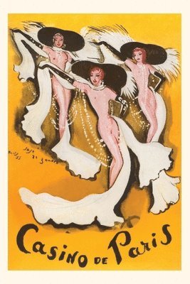 Vintage Journal Three Showgirls 1
