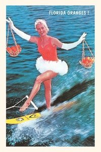 bokomslag Vintage Journal Water Skier with Florida Oranges