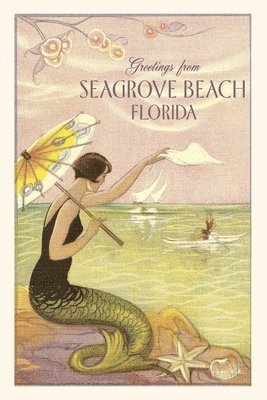 Vintage Journal Seagrove Beach, Mermaid 1