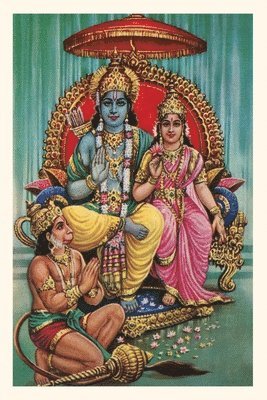 Vintage Journal Shiva and Parvati with Hanuman 1