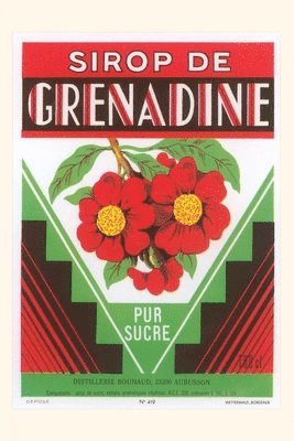 Vintage Journal Grenadine Syrup 1