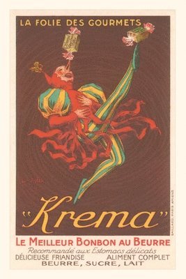 Vintage Journal Krema Bobon au Beurre advertisement 1