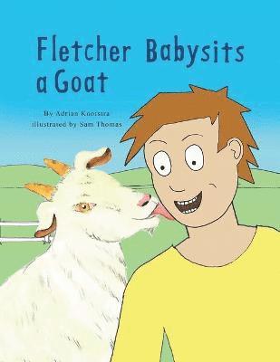 Fletcher Babysits a Goat 1
