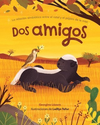 Dos amigos: la relación simbiótica entre el ratel y el pájaro de la miel: la relación simbiótica entre el ratel y el pájaro de la 1