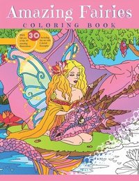 bokomslag AMAZING FAIRIES, Coloring book for girls