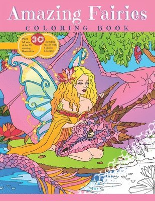 AMAZING FAIRIES, Coloring book for girls 1