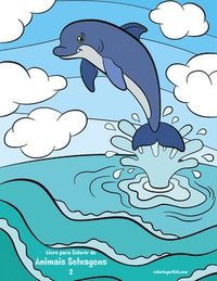 bokomslag Livro Para Colorir De Animais Selvagens