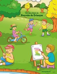 bokomslag Livro Para Colorir De Divers O De Crian