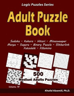 bokomslag Adult Puzzle Book: 500 Medium Adults Puz