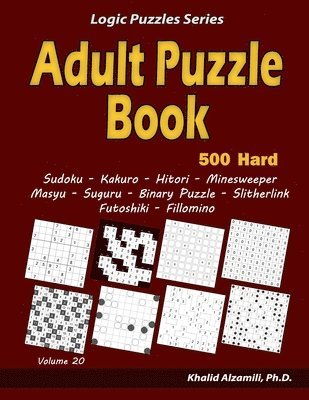 bokomslag Adult Puzzle Book: 500 Hard Adults Puzzl