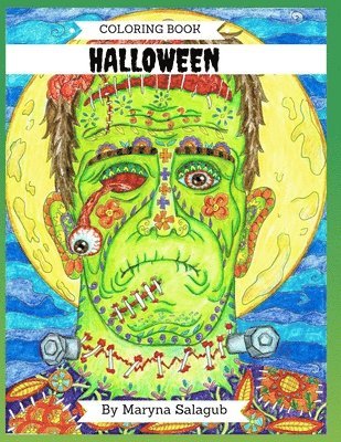 Halloween coloring book 1
