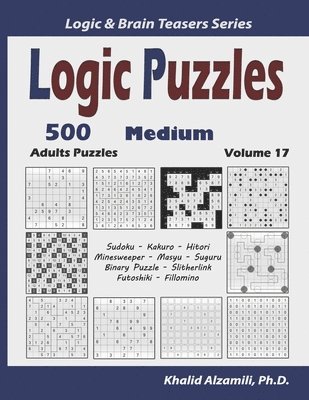 bokomslag Logic Puzzles: 500 Medium Adults Puzzles