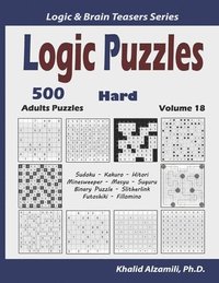 bokomslag Logic Puzzles: 500 Hard Adults Puzzles