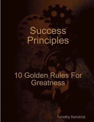 bokomslag Success Principles