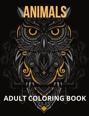 Animals Adult Coloring Book 1