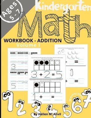 bokomslag Kindergarten Math Addition Workbook Age 5-7