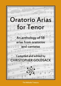 bokomslag Oratorio Arias for Tenor