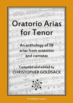 Oratorio Arias for Tenor 1