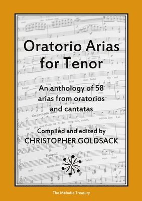 Oratorio Arias for Tenor
