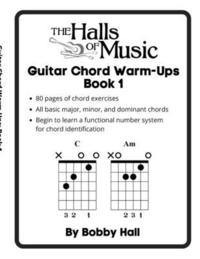 bokomslag The Halls of Music Chord Warmups for Guitar Book 1