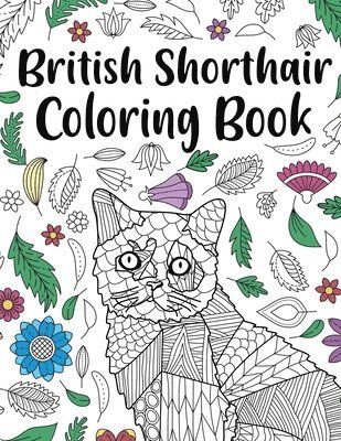 British Shorthair Coloring Book 1
