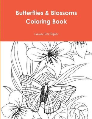 bokomslag Butterflies & Blossoms Coloring Book