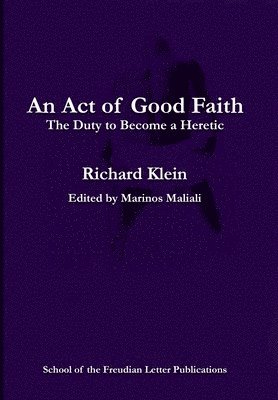 bokomslag Act of Good Faith