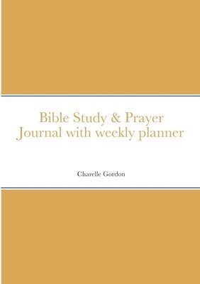 bokomslag Relles Bible Study & Prayer Journal with planner