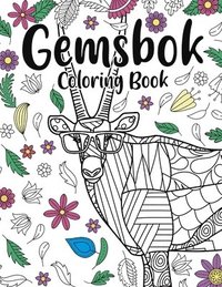 bokomslag Gemsbok Coloring Book