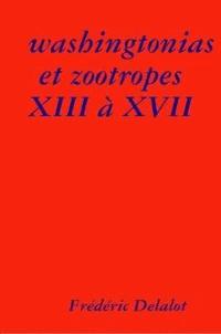 bokomslag washingtonias et zootropes XIII a XVII