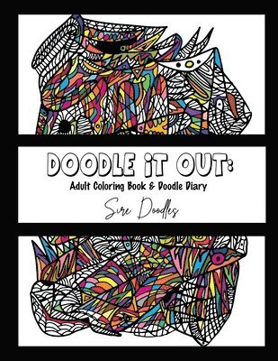 bokomslag Doodle It Out: Adult Coloring Book & Doddle Diary