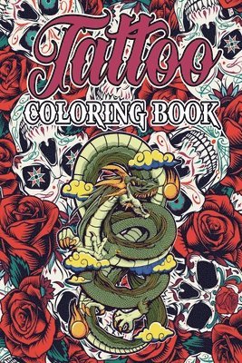 Tattoo Coloring Book for Adults 1