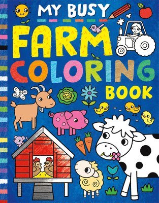 bokomslag My Busy Farm Coloring Book