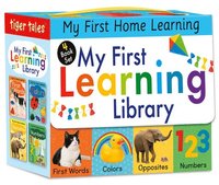 bokomslag My First Learning Library 4-Book Boxed Set: Includes First Words, Colors, Opposites, and Numbers