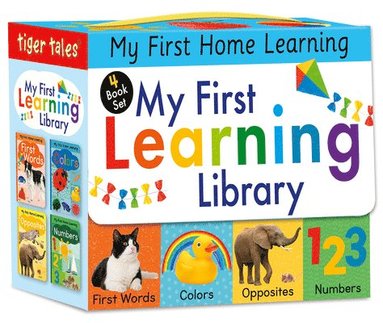 bokomslag My First Learning Library 4-Book Boxed Set: Includes First Words, Colors, Opposites, and Numbers