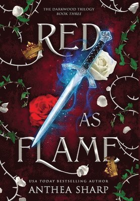 Anthea Sharp - Red as Flame, Inbunden