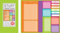 bokomslag Book of Sticky Notes: Stuff I Need to Do - Brights
