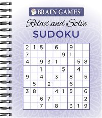 bokomslag Brain Games - Relax and Solve: Sudoku (Purple)