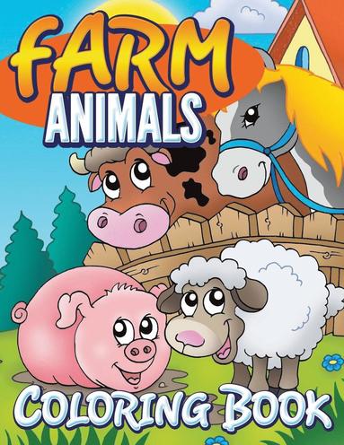 bokomslag Farm Animals Coloring Book