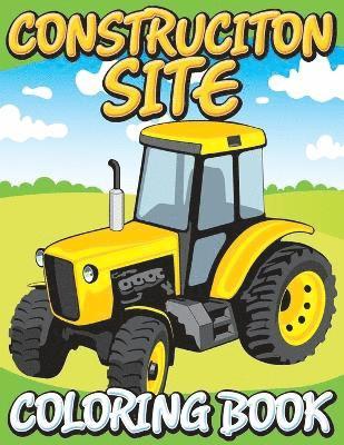 bokomslag Construction Site Coloring Book