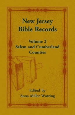 bokomslag New Jersey Bible Records
