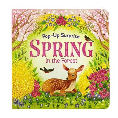 Rose Nestling, Rusty Finch, Cottage Door Press - Pop-Up Surprise Spring in the Forest, Kartonnage