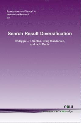 Search Result Diversification 1