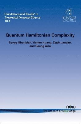 Quantum Hamiltonian Complexity 1