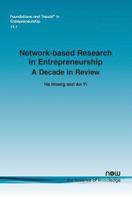 bokomslag Network-based Research in Entrepreneurship