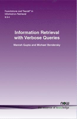 bokomslag Information Retrieval with Verbose Queries