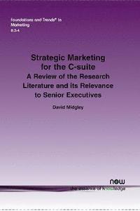 bokomslag Strategic Marketing for the C-suite