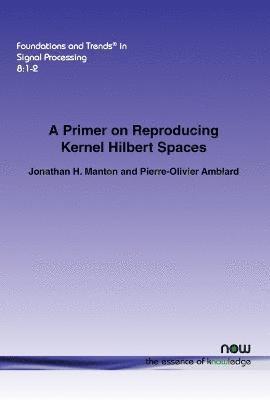 A Primer on Reproducing Kernel Hilbert Spaces 1