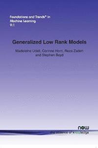 bokomslag Generalized Low Rank Models